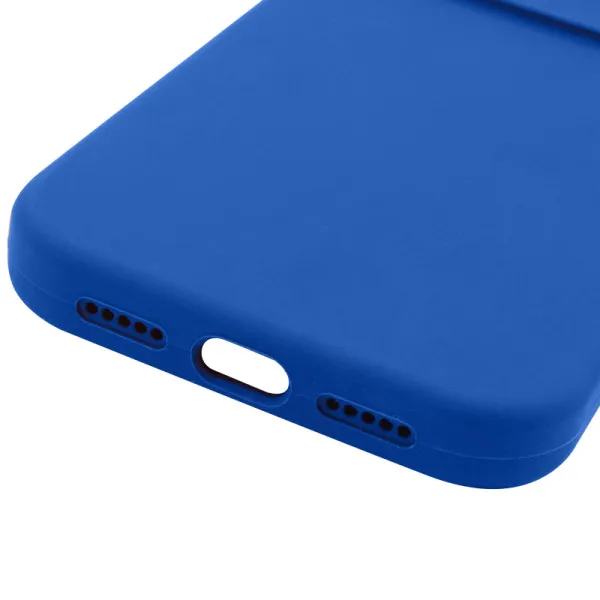 Чехол Silk Full Camera Protective (AA) NO LOGO для Apple iPhone 17 Pro Max (6.9") — Синий — фото 5