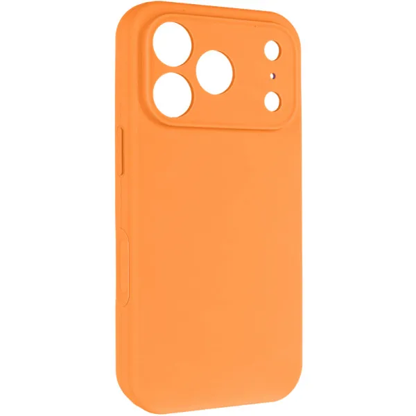 Чохол Silk Full Camera Protective (AA) NO LOGO для Apple iPhone 17 Pro Max (6.9") — Помаранчевий — фото 1