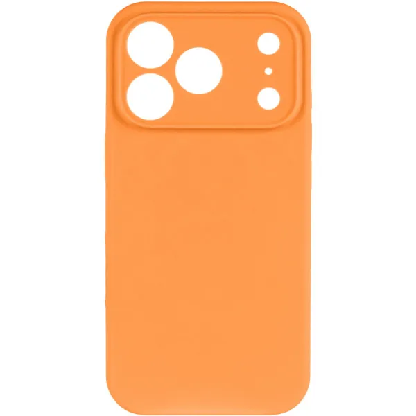 Чохол Silk Full Camera Protective (AA) NO LOGO для Apple iPhone 17 Pro Max (6.9") — Помаранчевий — фото 2