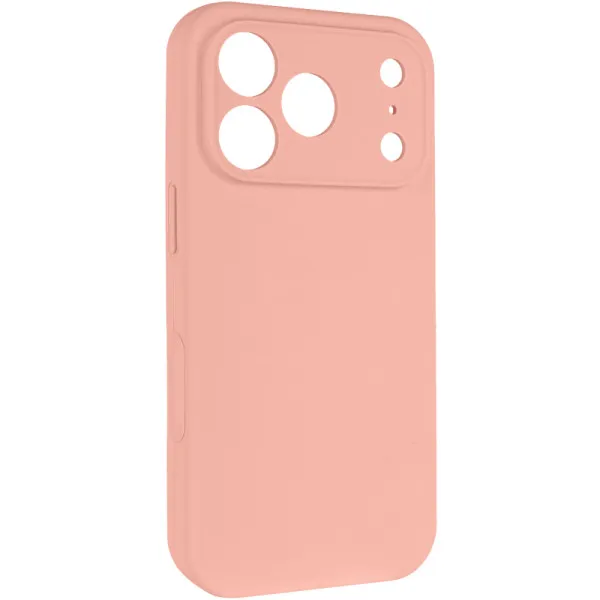 Чехол Silk Full Camera Protective (AA) NO LOGO для Apple iPhone 17 Pro Max (6.9") — Персиковый — фото 1