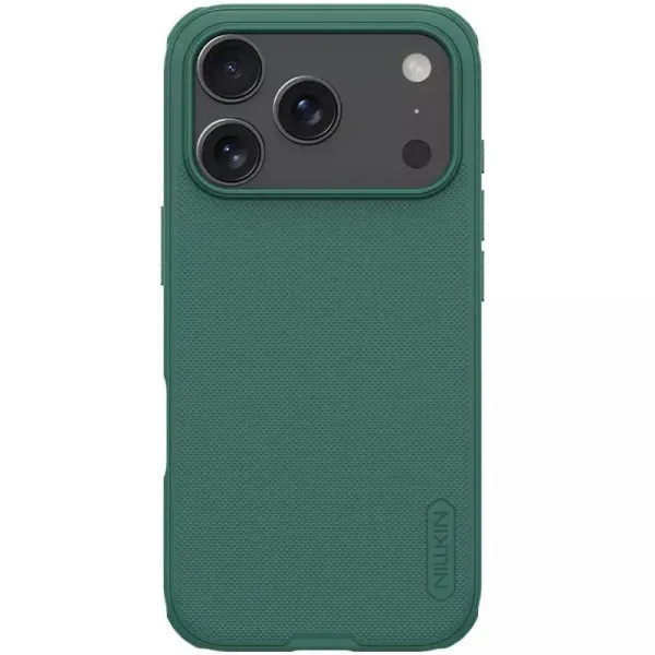 Чохол Nillkin Matte Pro для Apple iPhone 17 Pro Max / 18 Pro Max (6.9") — Зелений — фото 2 Чохол Nillkin Matte Pro для Apple iPhone 17 Pro Max / 18 Pro Max (6.9") — Зелений — фото 2