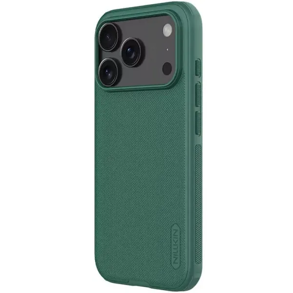 Чохол Nillkin Matte Pro для Apple iPhone 17 Pro Max / 18 Pro Max (6.9") — Зелений — фото 3 Чохол Nillkin Matte Pro для Apple iPhone 17 Pro Max / 18 Pro Max (6.9") — Зелений — фото 3