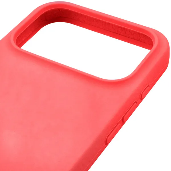 Чохол Silk Full Protective (AA) NO LOGO для Apple iPhone 17 Pro Max (6.9") — Кавуновий — фото 4 Чохол Silk Full Protective (AA) NO LOGO для Apple iPhone 17 Pro Max (6.9") — Кавуновий — фото 4