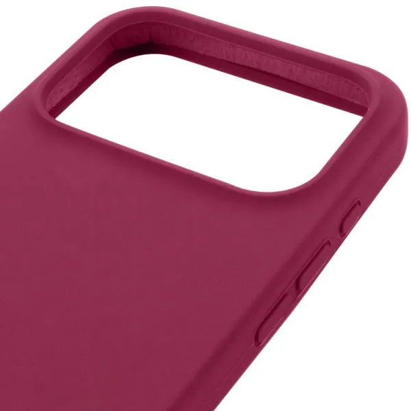 Чохол Silk Full Protective (AA) NO LOGO для Apple iPhone 17 Pro Max (6.9") — Бордовий — фото 4 Чохол Silk Full Protective (AA) NO LOGO для Apple iPhone 17 Pro Max (6.9") — Бордовий — фото 4
