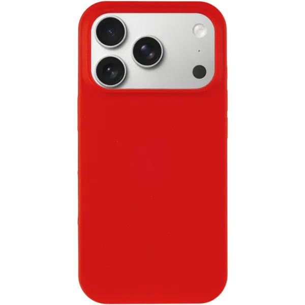Чохол Silk Full Protective (AA) NO LOGO для Apple iPhone 17 Pro Max (6.9") — Червоний — фото 2 Чохол Silk Full Protective (AA) NO LOGO для Apple iPhone 17 Pro Max (6.9") — Червоний — фото 2
