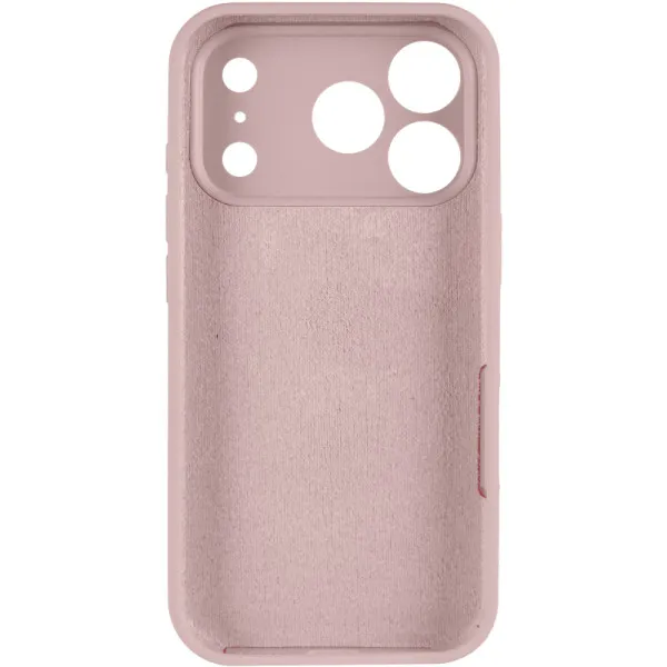 Чехол Silk Full Camera Protective (AA) NO LOGO для Apple iPhone 17 Pro Max (6.9") — Розовый — фото 3