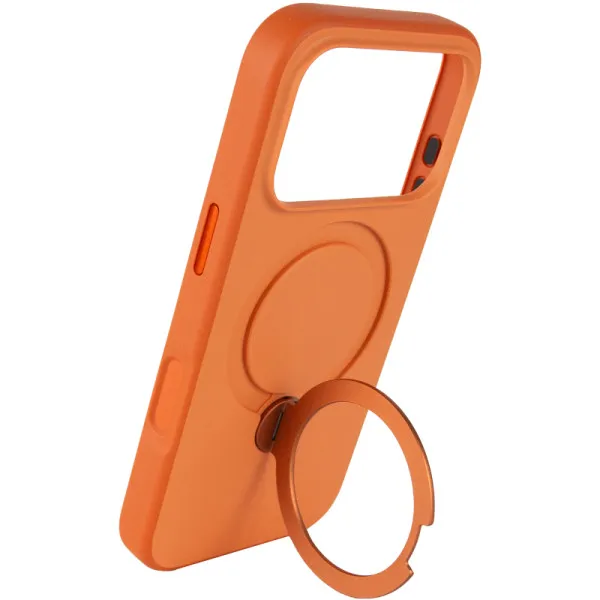 Чохол Ummi Colorful with Magnetic Fit HQ Ring для Apple iPhone 17 Pro Max / 18 Pro Max (6.9") — Помаранчевий — фото 4 Чохол Ummi Colorful with Magnetic Fit HQ Ring для Apple iPhone 17 Pro Max / 18 Pro Max (6.9") — Помаранчевий — фото 4