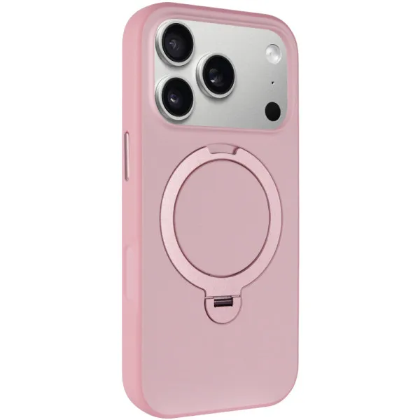 Чохол Ummi Colorful with Magnetic Fit HQ Ring для Apple iPhone 17 Pro Max / 18 Pro Max (6.9") — Рожевий — фото 1