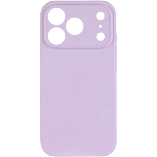 Чохол Silk Full Camera Protective (AA) NO LOGO для Apple iPhone 17 Pro Max (6.9") — Бузковий — фото 2