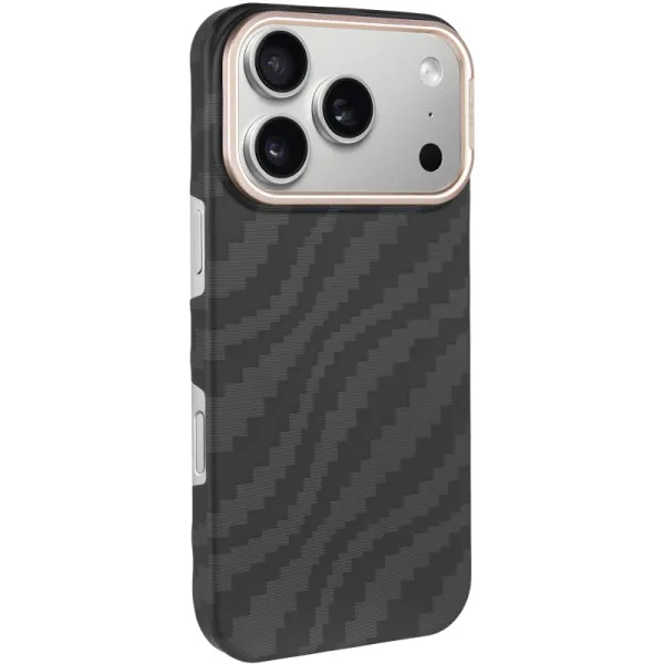 Чохол TPU+PC KVZV Kayla Ultra-thin with Magnetic Fit для Apple iPhone 17 Pro Max / 18 Pro Max (6.9") — Чорний — фото 1