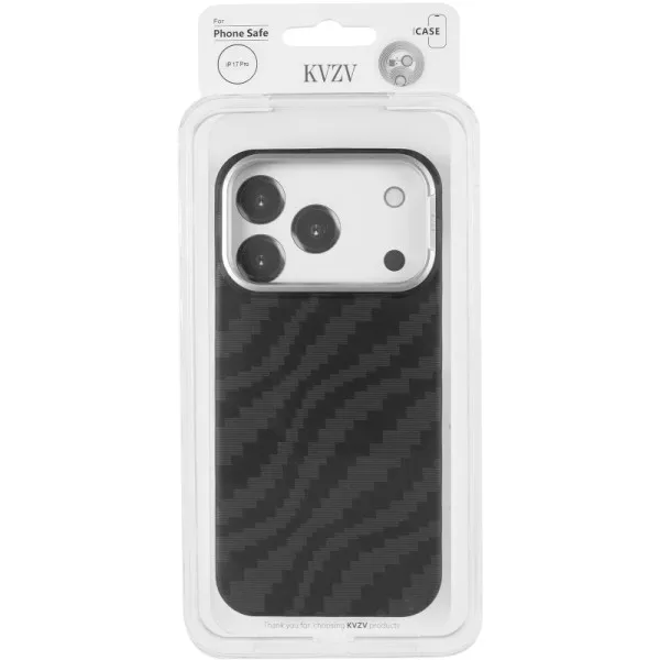 Чохол TPU+PC KVZV Kayla Ultra-thin with Magnetic Fit для Apple iPhone 17 Pro Max / 18 Pro Max (6.9") — Чорний — фото 2