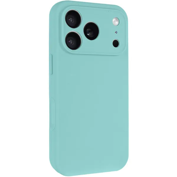 Чохол Silk Full Camera Protective (AA) NO LOGO для Apple iPhone 17 Pro Max (6.9") — Бірюзовий — фото 1