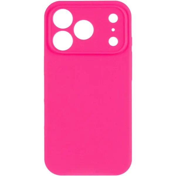 Чохол Silk Full Camera Protective (AA) NO LOGO для Apple iPhone 17 Pro Max (6.9") — Рожевий — фото 2