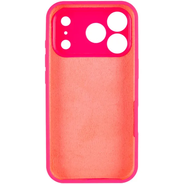 Чохол Silk Full Camera Protective (AA) NO LOGO для Apple iPhone 17 Pro Max (6.9") — Рожевий — фото 3