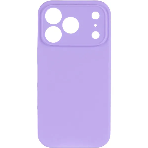 Чохол Silk Full Camera Protective (AA) NO LOGO для Apple iPhone 17 Pro Max (6.9") — Бузковий — фото 2