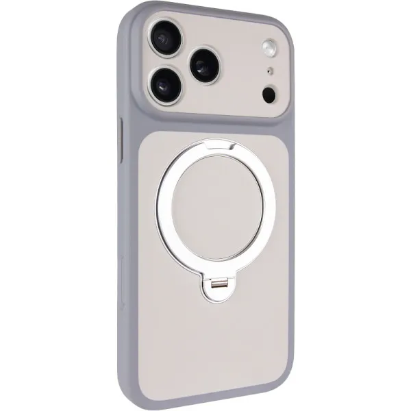 Чохол Ummi Full Camera with Magnetic Fit HQ Ring для Apple iPhone 18 Pro Max / 17 Pro Max (6.9") — Сірий — фото 1 Чохол Ummi Full Camera with Magnetic Fit HQ Ring для Apple iPhone 18 Pro Max / 17 Pro Max (6.9") — Сірий — фото 1