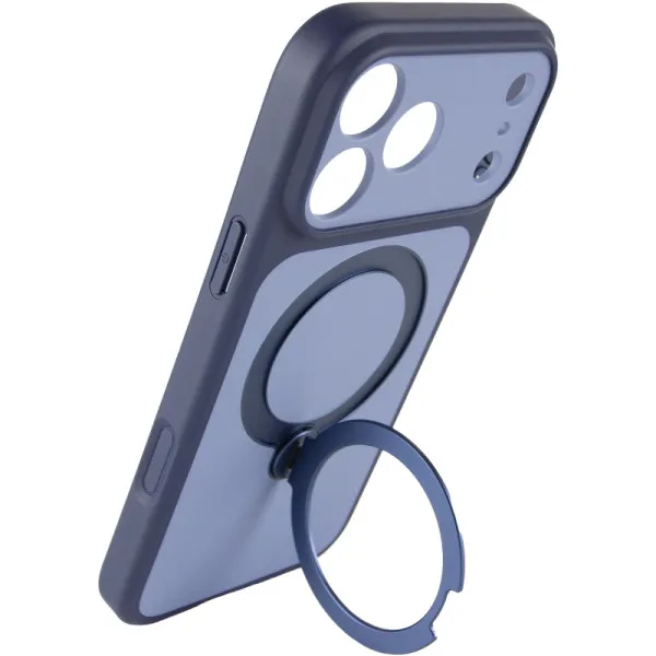Чохол Ummi Full Camera with Magnetic Fit HQ Ring для Apple iPhone 18 Pro Max / 17 Pro Max (6.9") — Темно-синій — фото 4 Чохол Ummi Full Camera with Magnetic Fit HQ Ring для Apple iPhone 18 Pro Max / 17 Pro Max (6.9") — Темно-синій — фото 4