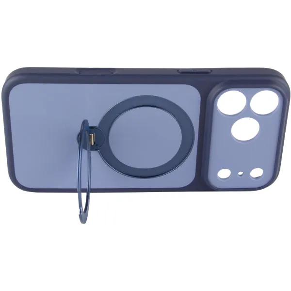 Чохол Ummi Full Camera with Magnetic Fit HQ Ring для Apple iPhone 18 Pro Max / 17 Pro Max (6.9") — Темно-синій — фото 5 Чохол Ummi Full Camera with Magnetic Fit HQ Ring для Apple iPhone 18 Pro Max / 17 Pro Max (6.9") — Темно-синій — фото 5
