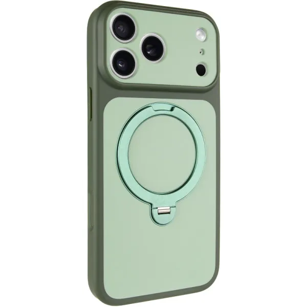 Чохол Ummi Full Camera with Magnetic Fit HQ Ring для Apple iPhone 18 Pro Max / 17 Pro Max (6.9") — Зелений — фото 1 Чохол Ummi Full Camera with Magnetic Fit HQ Ring для Apple iPhone 18 Pro Max / 17 Pro Max (6.9") — Зелений — фото 1