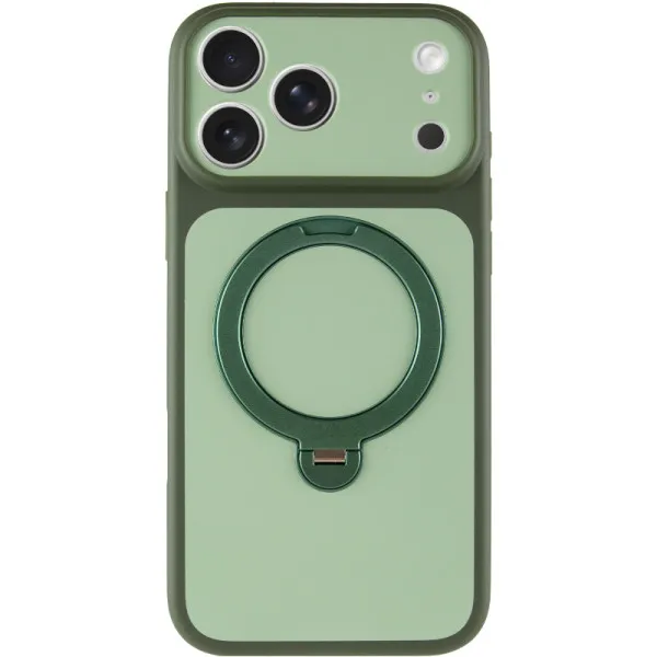 Чохол Ummi Full Camera with Magnetic Fit HQ Ring для Apple iPhone 18 Pro Max / 17 Pro Max (6.9") — Зелений — фото 2 Чохол Ummi Full Camera with Magnetic Fit HQ Ring для Apple iPhone 18 Pro Max / 17 Pro Max (6.9") — Зелений — фото 2
