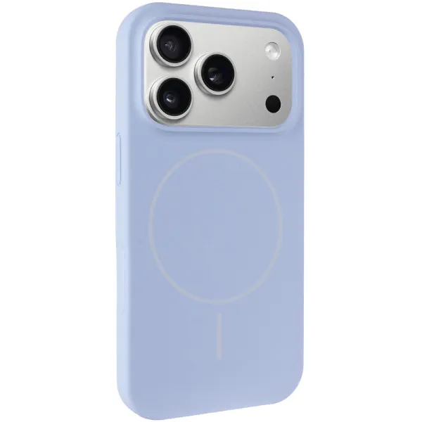 Чехол Silk Full Protective (AA) NO LOGO with Magnetic Fit для Apple iPhone 17 Pro Max / 18 Pro Max — Голубой — фото 1 Чехол Silk Full Protective (AA) NO LOGO with Magnetic Fit для Apple iPhone 17 Pro Max / 18 Pro Max — Голубой — фото 1