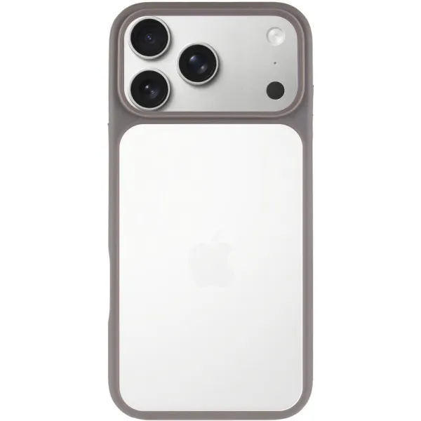 TPU+PC чехол Metal Buttons для Apple iPhone 18 Pro Max / 17 Pro Max (6.9") — Серый — фото 2