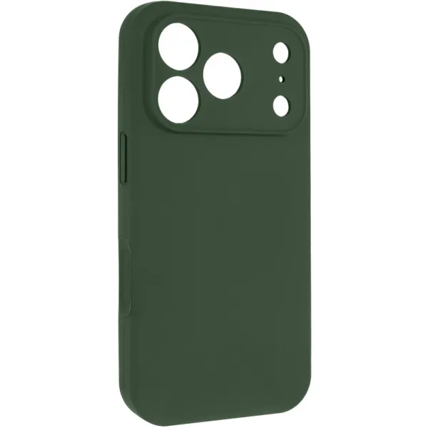 Чехол Silk Full Camera (AA) NO LOGO with Magnetic Fit для Apple iPhone 17 Pro Max / 18 Pro Max — Зеленый — фото 1