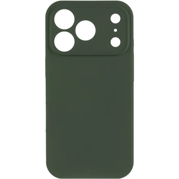 Чехол Silk Full Camera (AA) NO LOGO with Magnetic Fit для Apple iPhone 17 Pro Max / 18 Pro Max — Зеленый — фото 2