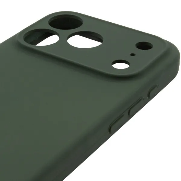 Чехол Silk Full Camera (AA) NO LOGO with Magnetic Fit для Apple iPhone 17 Pro Max / 18 Pro Max — Зеленый — фото 4