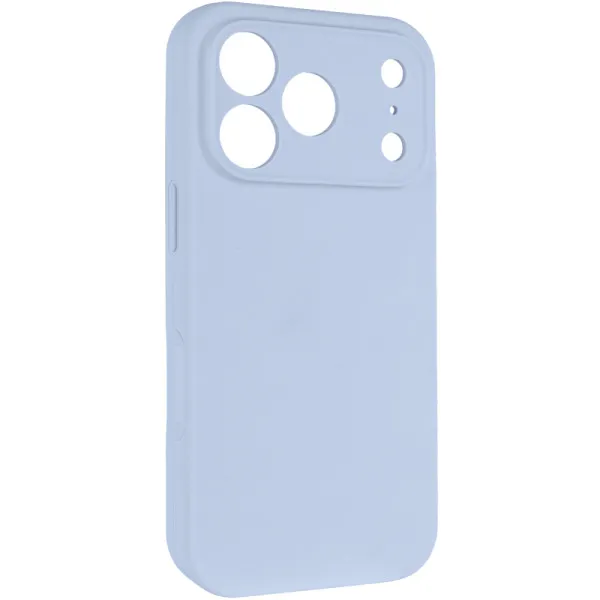 Чехол Silk Full Camera (AA) NO LOGO with Magnetic Fit для Apple iPhone 17 Pro Max / 18 Pro Max — Голубой — фото 1