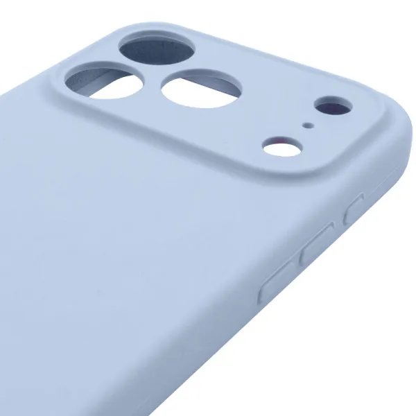 Чехол Silk Full Camera (AA) NO LOGO with Magnetic Fit для Apple iPhone 17 Pro Max / 18 Pro Max — Голубой — фото 4