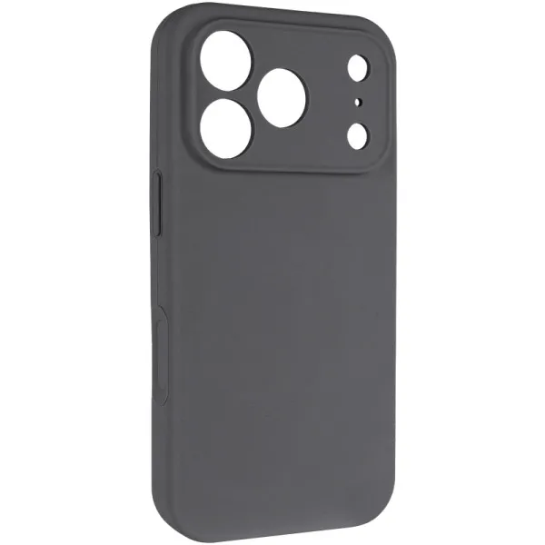Чехол Silk Full Camera (AA) NO LOGO with Magnetic Fit для Apple iPhone 17 Pro Max / 18 Pro Max — Серый — фото 1