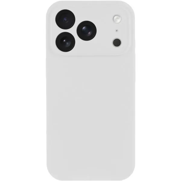 Чехол Silk Full Camera (AA) NO LOGO with Magnetic Fit для Apple iPhone 17 Pro Max / 18 Pro Max — Белый — фото 2