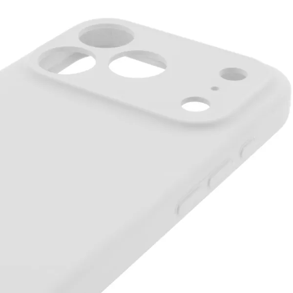 Чехол Silk Full Camera (AA) NO LOGO with Magnetic Fit для Apple iPhone 17 Pro Max / 18 Pro Max — Белый — фото 4
