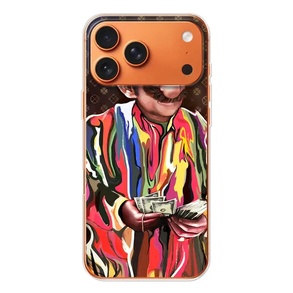 Чехол с принтом «Mario LV» для iPhone 17 Pro Max