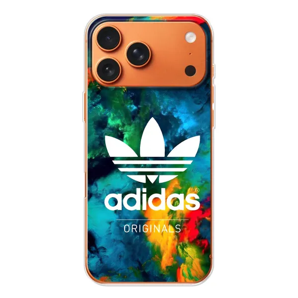 Чехол с принтом «Яркий Адидас» для iPhone 17 Pro Max