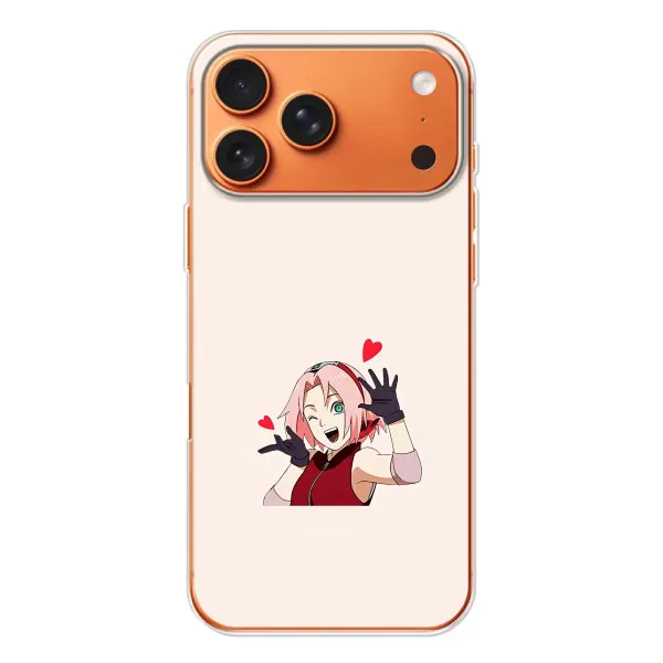 Чохол з принтом «Лайк Сакура» для iPhone 17 Pro Max