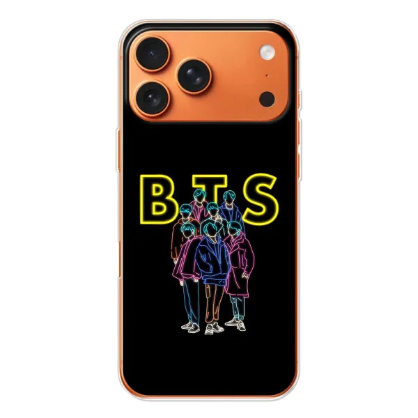 Чохол з принтом «BTS стайл» для iPhone 17 Pro Max