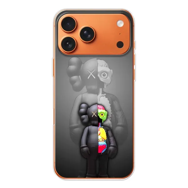 Чохол з принтом «Тіло Bearbrick» для iPhone 17 Pro Max