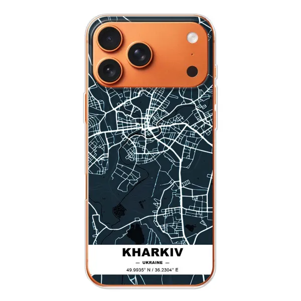 Чехол с принтом «Харьков» для iPhone 17 Pro Max