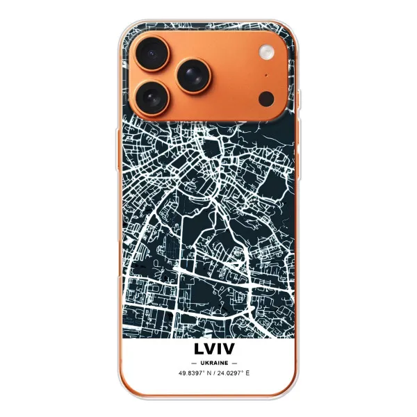 Чехол с принтом «Львов» для iPhone 17 Pro Max
