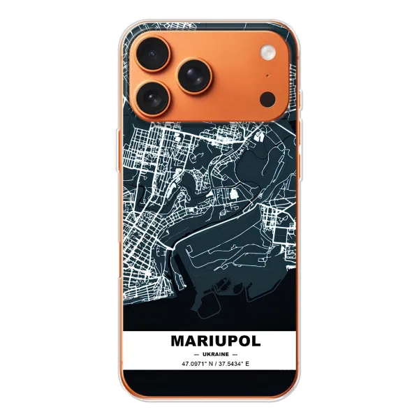 Чехол с принтом «Мариуполь» для iPhone 17 Pro Max