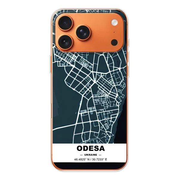 Чехол с принтом «Одесса» для iPhone 17 Pro Max