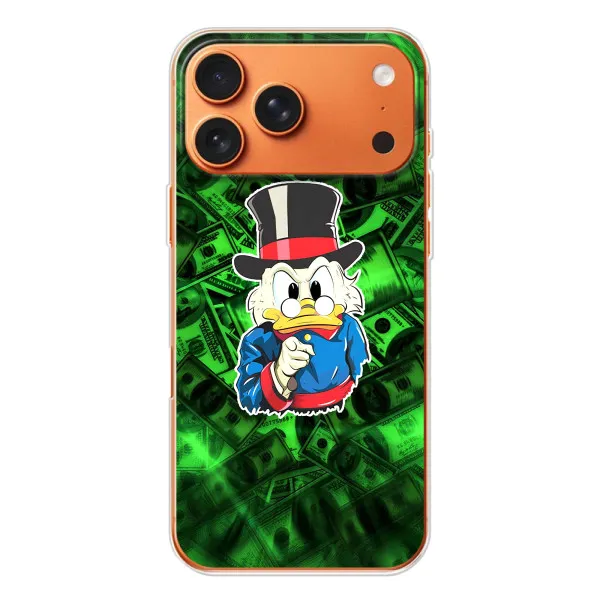 Чехол с принтом «Скрудж МакДак» для iPhone 17 Pro Max