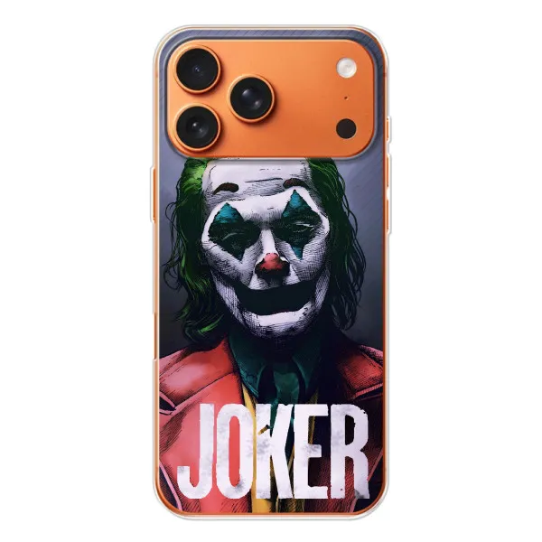 Чохол з принтом «Джокер» для iPhone 17 Pro Max