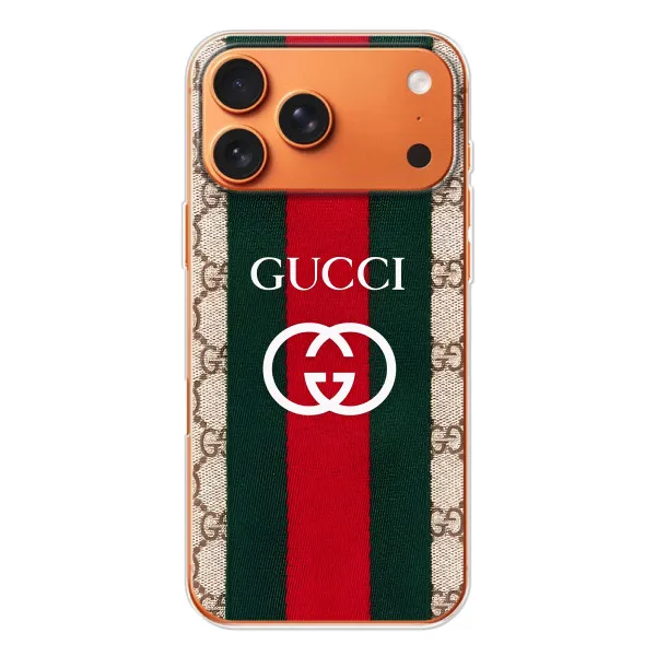 Чехол с принтом «Gucci дизайн» для iPhone 17 Pro Max