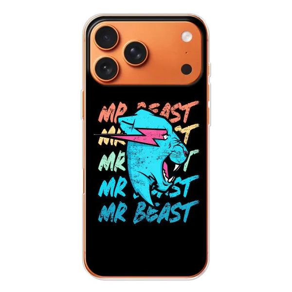 Чохол з принтом «logo Mr beast» для iPhone 17 Pro Max