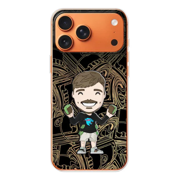 Чохол з принтом «Mister Beast» для iPhone 17 Pro Max