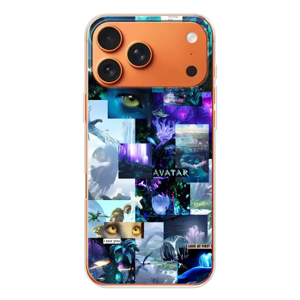 Чохол з принтом «колаж Аватар» для iPhone 17 Pro Max Чохол з принтом «колаж Аватар» для iPhone 17 Pro Max