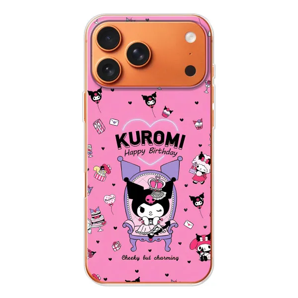 Чехол с принтом «KUROMI» для iPhone 17 Pro Max